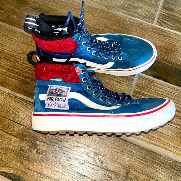 Vans Other - Van's Sk8-Hi MTE 2.0 Dx The Simpsons Mr. Plow Sneakers Men's Size 7.5 Women's 9